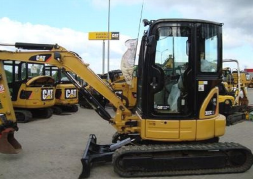 Caterpillar 303 - 305 CCR Mini Excavatör İş Makine Camları