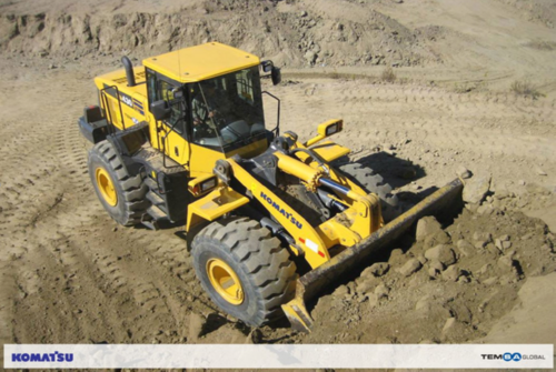 Komatsu WA 320-380-470-480-5 Lastikli Yükleyici İş Makine Camları