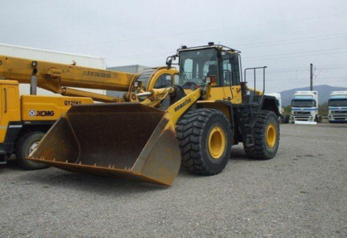 Komatsu WA 380-430-6 Lastikli Yükleyici İş Makine Camları